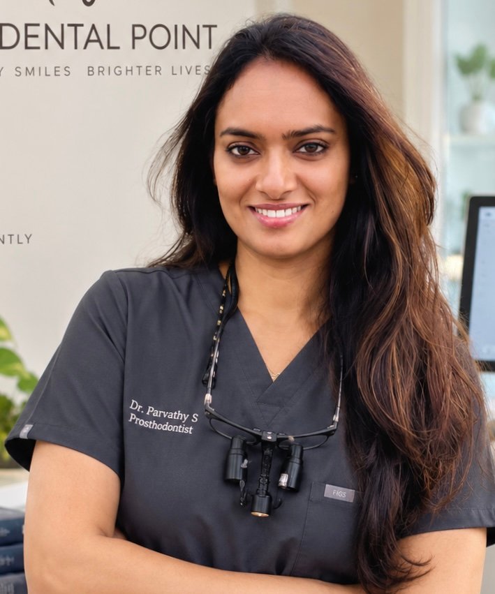 Dr Parvathy Vimal, MDS., Kovaipudur, Coimbatore